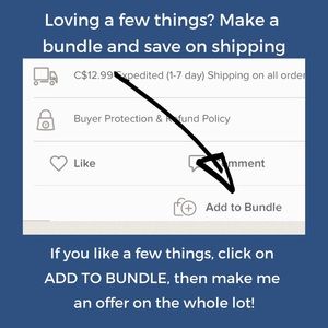 Add things to a bundle & make an offer!